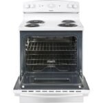 Hotpoint 30-inch Freestanding Electric Range RBS160DMWW - Image 4