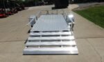 5′ x 10′ Aluminum Utility Trailer with Gate and Mag Wheels – 3500 lb Axle - Image 3