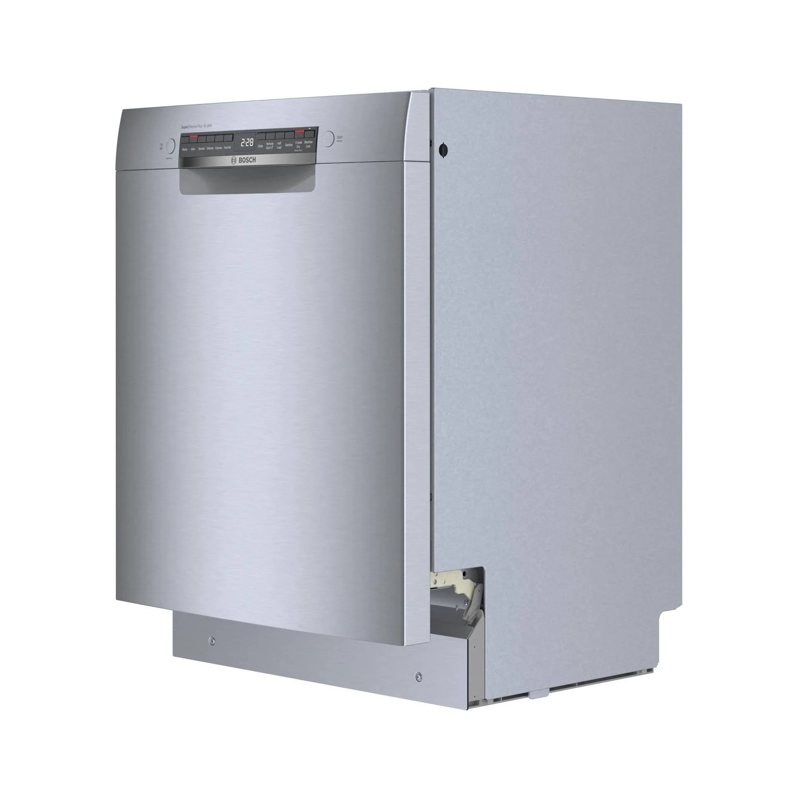 imgi_13_shopping-16-1.png Bosch 800 Series 24 in. Top Control Smart Dishwasher with 42 dBa Sound Level, 3rd-Rack, CrystalDry & Pocket – Stainless Steel - Image 1
