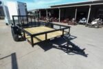 5×12 Powder Coated Dovetail Utility Trailer 3500lb Axle - Image 5