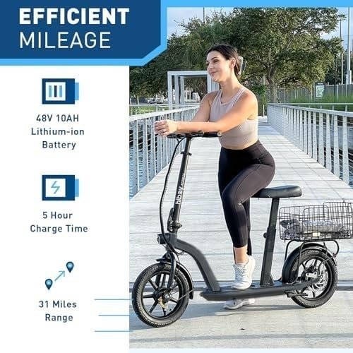 imgi_19_B0DH.jpg Hiboy MAX Pro Electric Scooter, 46.6 Mi Long Range, 22 MPH Power by 650W MAX Motor, 11” Pneumatic Tires, Split Hub Design, Dual Suspension, 265lbs MAX Load, Commuting Electric Scooter for Adults - Image 1