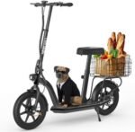 Hiboy MAX Pro Electric Scooter, 46.6 Mi Long Range, 22 MPH Power by 650W MAX Motor, 11” Pneumatic Tires, Split Hub Design, Dual Suspension, 265lbs MAX Load, Commuting Electric Scooter for Adults - Image 2