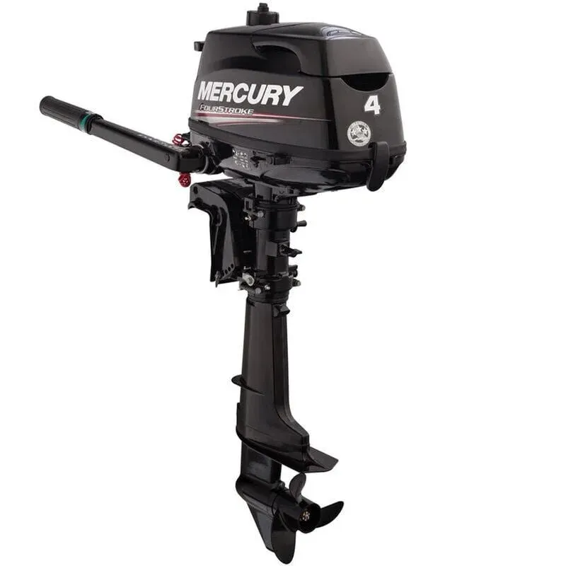 imgi_34_1072-1 Mercury 5hp Tiller FourStroke Outboard Motor – 15″ Shaft, Manual Tilt/Trim, Manual Start - Image 1