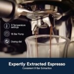 De’Longhi La Specialista Arte Evo Espresso Machine – Compact Cold Brew Coffee Maker with Grinder, Milk Steam Wand/Frother & Tamping Tools – Home Barista Kit for Lattes, Cappuccinos, Iced Coffee - Image 8