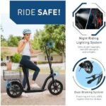 Hiboy MAX Pro Electric Scooter, 46.6 Mi Long Range, 22 MPH Power by 650W MAX Motor, 11” Pneumatic Tires, Split Hub Design, Dual Suspension, 265lbs MAX Load, Commuting Electric Scooter for Adults - Image 6