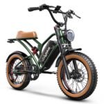 Euybike S4 Moped-Style Fat Tire Electric Bike - Image 5