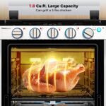 Camplux 21 Inches RV Stove Gas Range Oven 3 Burners Cooktop - Image 3