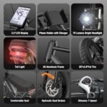 Ridstar Electric Bike for Adults 1500w 33mph,48v 20ah Electric Bicycle,20″ Fat Tire,7-Speed Mountain Bike Ul2849 - Image 6