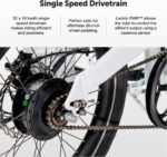 Lectric XP Lite Long-Range eBike Electric Commuter Bike - Image 8