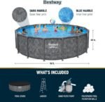 Bestway APX 365 16ft x 48 inches Round Above Ground Pool Set - Image 4