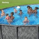 Bestway APX 365 18’x52″ Round Above Ground Swimming Pool Set with Pump & Ladder - Image 6