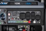 Pulsar - GD10KBN 10500W Dual Fuel Portable Inverter Generator Electric Start RV Ready with Wheel Kit Home Backup - Image 3