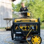 Firman - W03663OF Electric & Remote Start 120V RV Ready 4500-Watt Gasoline Open Frame Inverter Portable Generator with CO Alert - Gold, Black - Image 6