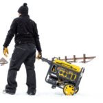Firman - W03663OF Electric & Remote Start 120V RV Ready 4500-Watt Gasoline Open Frame Inverter Portable Generator with CO Alert - Gold, Black - Image 7